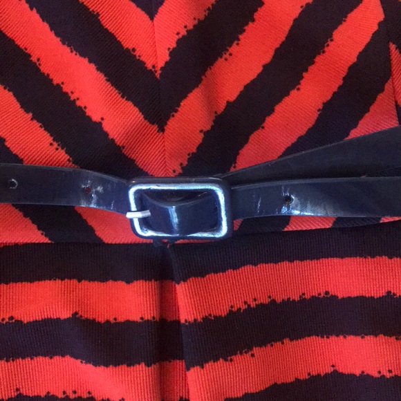 Belted Fit & Flare Dress - Picture 3 of 5